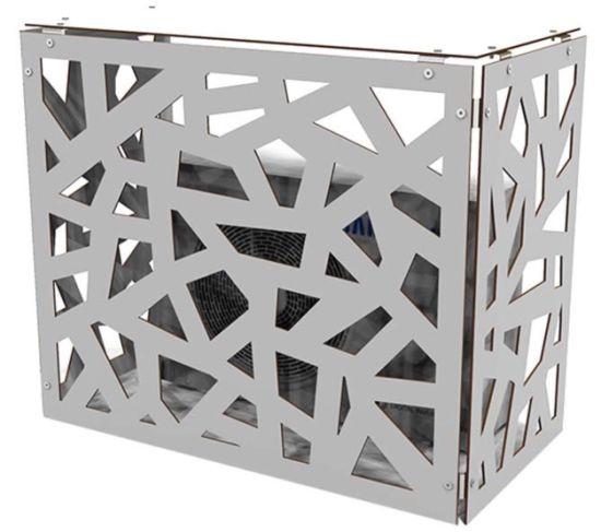 Laser Cut AC Cover (Decorative)
