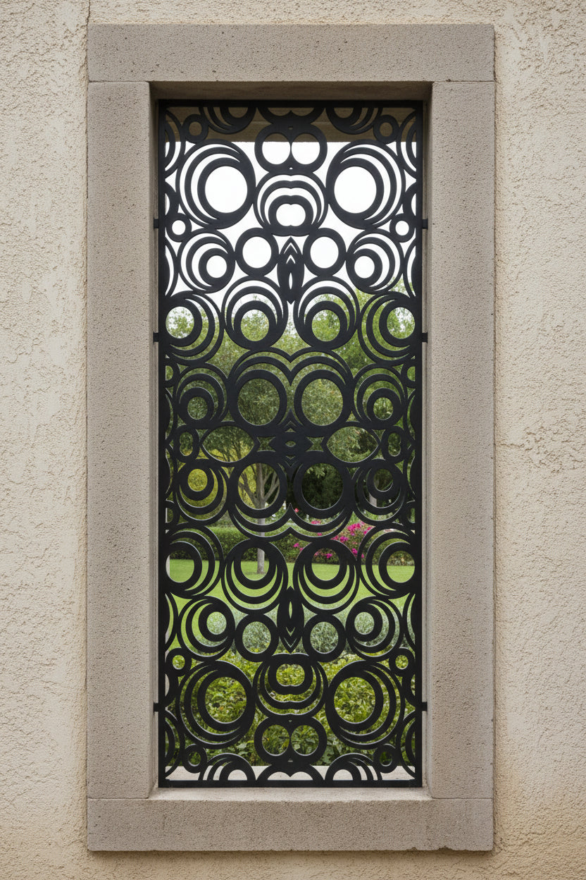 Door decorative pattern