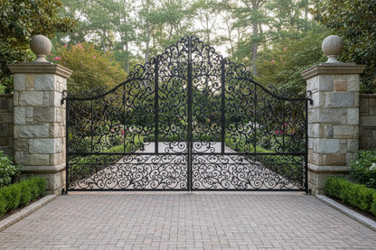 Door decorative pattern