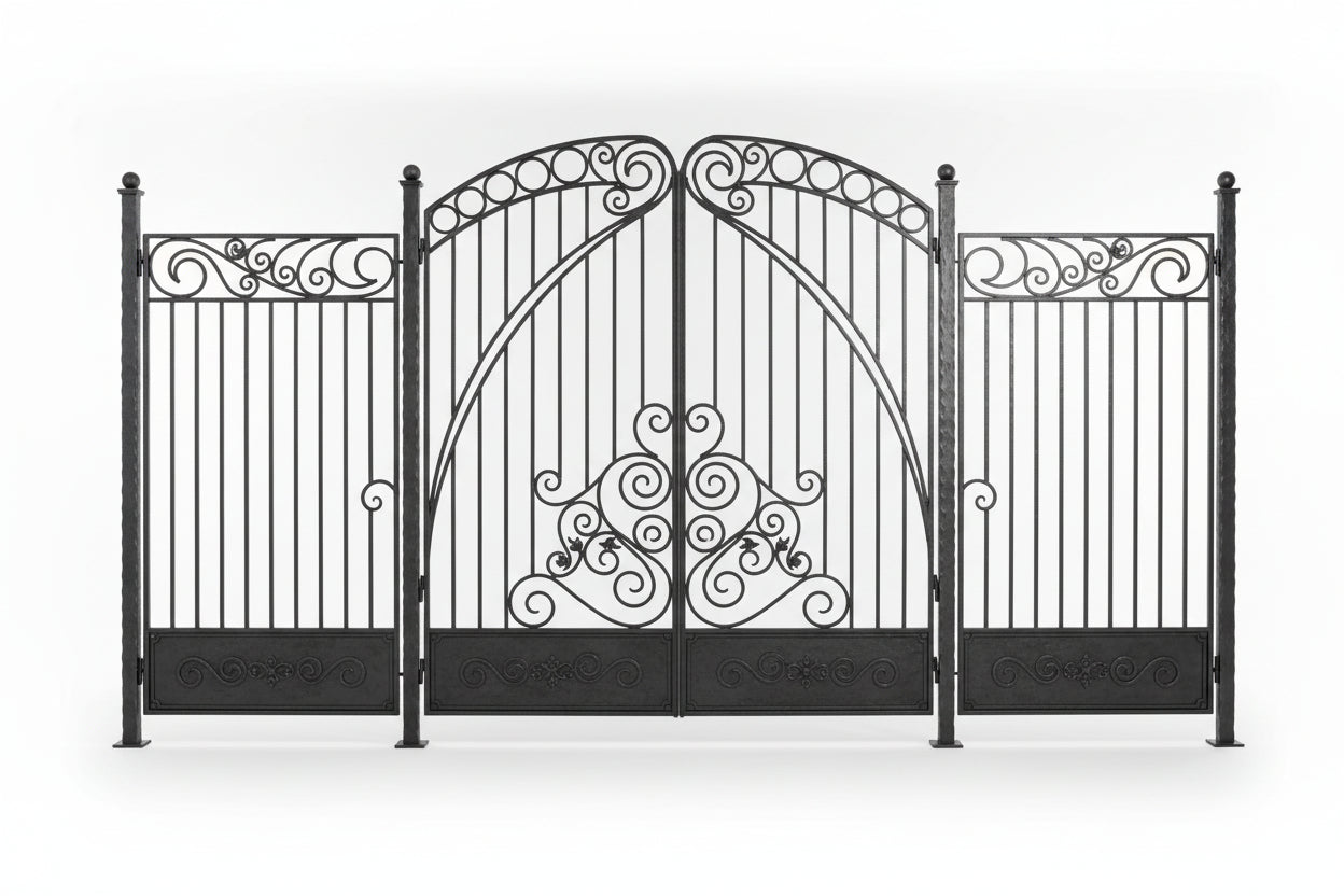 Door decorative pattern