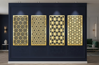 Decorative Geometric Wall Panel