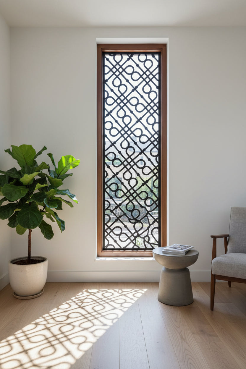 Door decorative pattern
