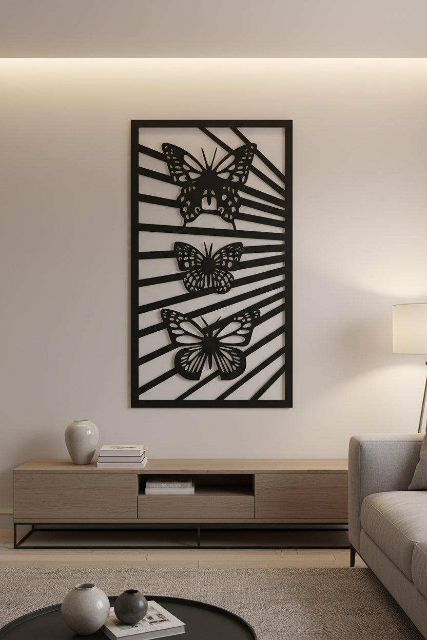 Door decorative pattern