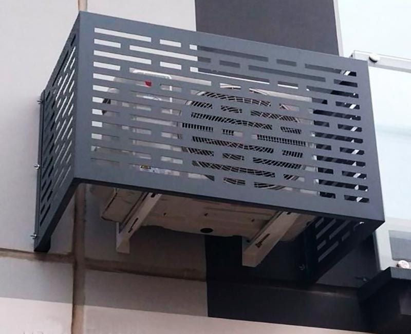 Metal Design AC Cover